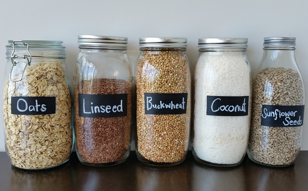 How To Put Labels On Glass Jars