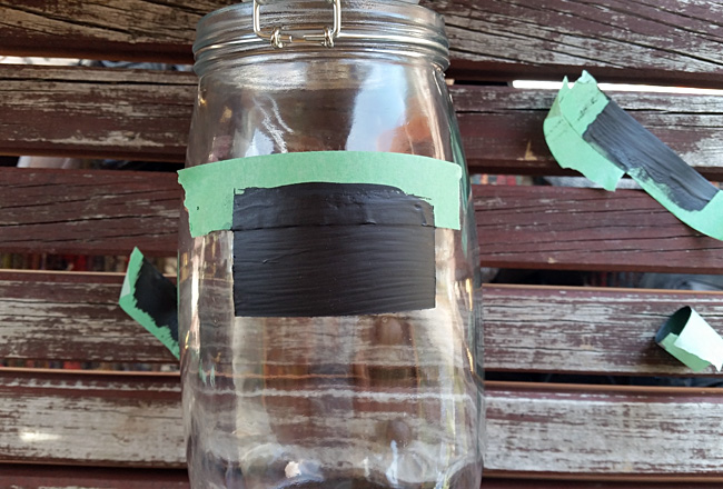 DIY PROJECT  Painted Chalk Labels For Your Glass Jars