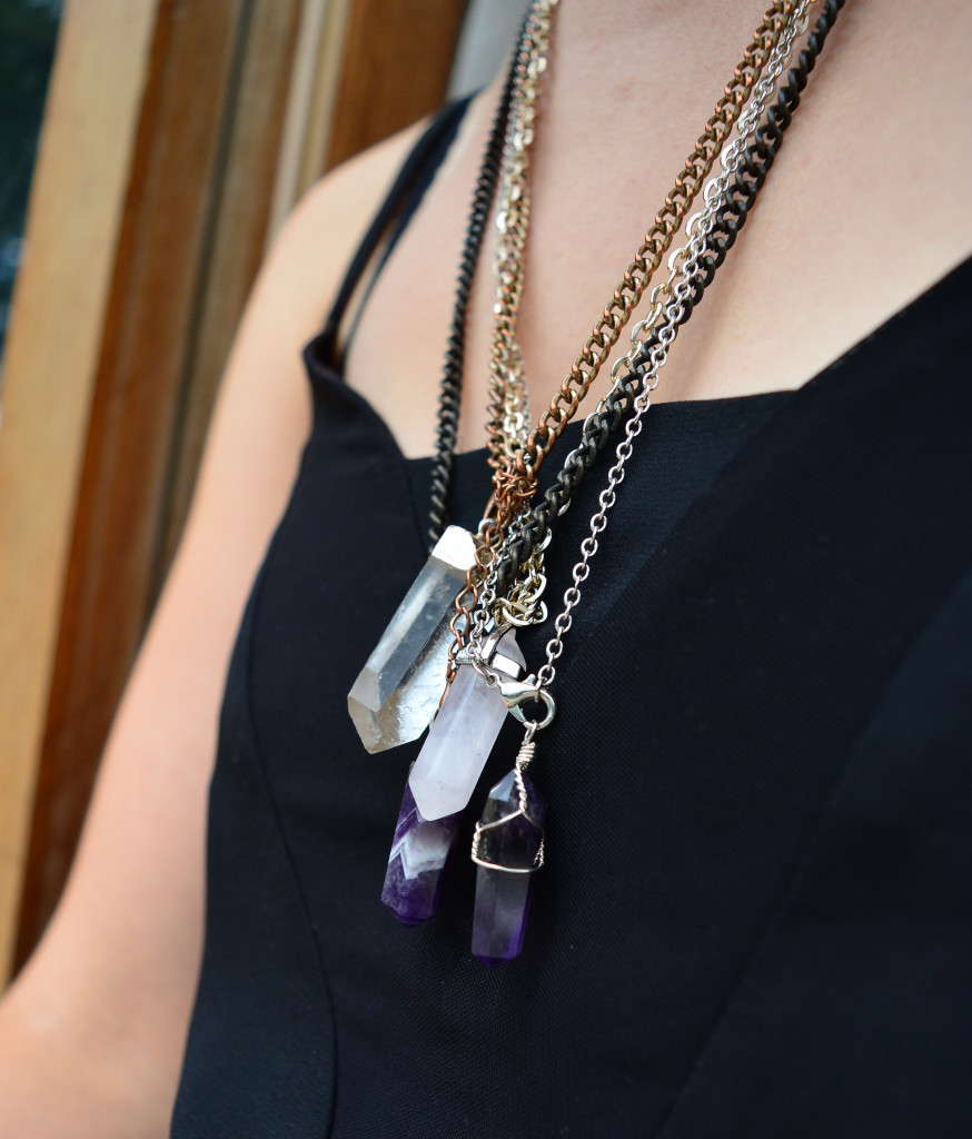 DIY Crystal Necklace