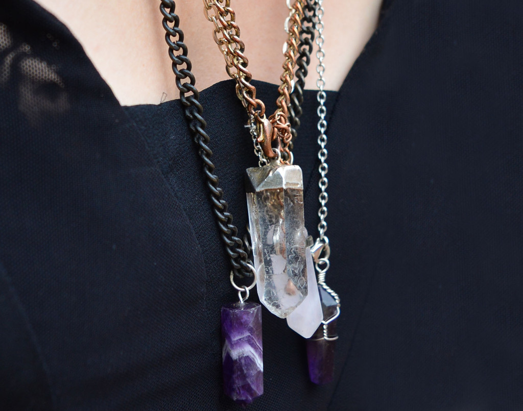 DIY Crystal Necklace