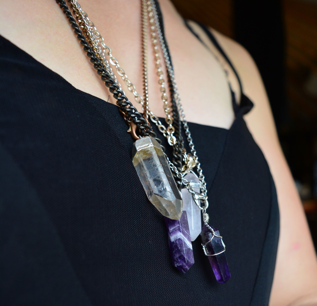 DIY Crystal Necklace