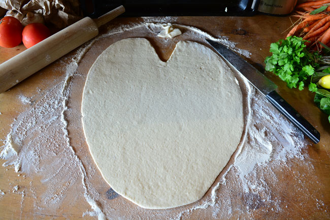 DIY Valentines Day Pizza for the one you love