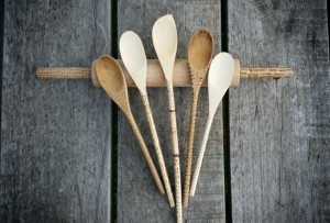 GIFT IDEA | Decorated Wooden Kitchen Utensils