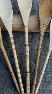 GIFT IDEA | Decorated Wooden Kitchen Utensils