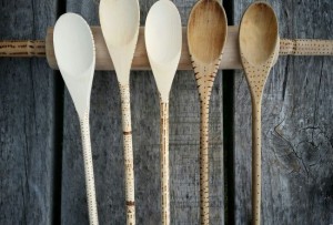 GIFT IDEA | Decorated Wooden Kitchen Utensils