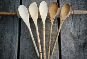 GIFT IDEA | Decorated Wooden Kitchen Utensils