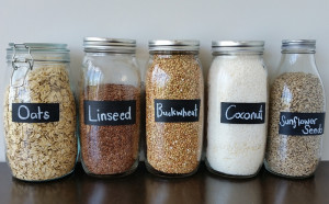 DIY Project | Painted Chalk Labels on Glass Jars