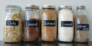 DIY Project | Painted Chalk Labels on Glass Jars