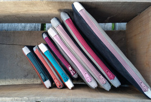 DIY Project | Leather Purse w Zip Tabs