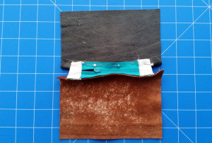 DIY PROJECT | Recycled Leather Zip Purse With Alternative Zip