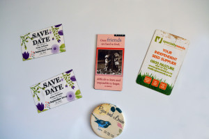 Chalk Painted Old Fridge Magnets