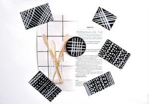 Chalk Painted Old Magnets_DIY Project