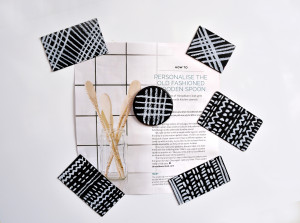 Chalk Painted Old Magnets_DIY Project