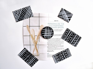 Chalk Painted Old Magnets_DIY Project