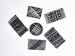 Chalk Painted Old Magnets_DIY Project