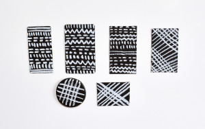 Chalk Painted Old Magnets_DIY Project