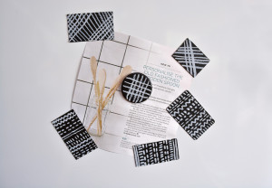 Chalk Painted Old Magnets_DIY Project