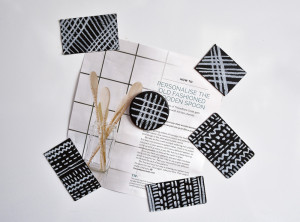 Chalk Painted Old Magnets_DIY Project