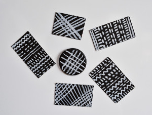 Chalk Painted Old Magnets_DIY Project