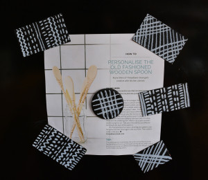 Chalk Painted Old Magnets_DIY Project