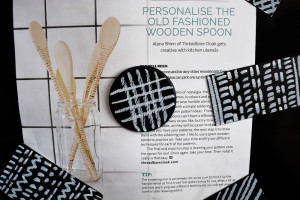 Chalk Painted Old Magnets_DIY Project