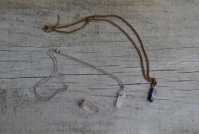 DIY Crystal Necklace