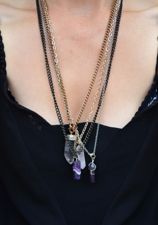 DIY Crystal Necklace