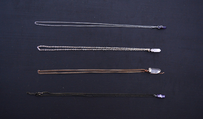 DIY Crystal Necklace