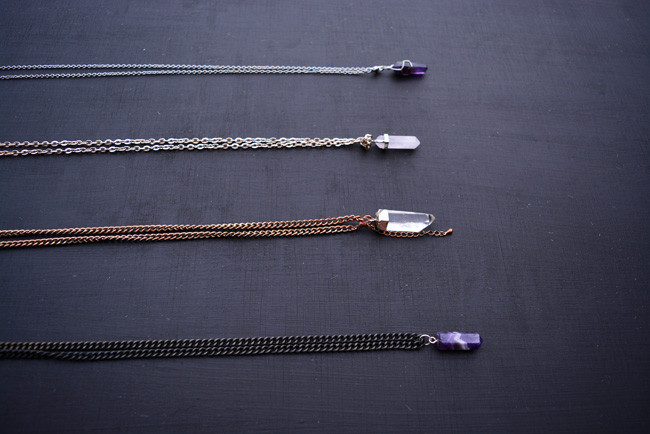 DIY Crystal Necklace
