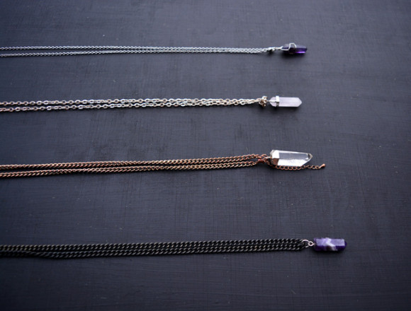 DIY Crystal Necklace