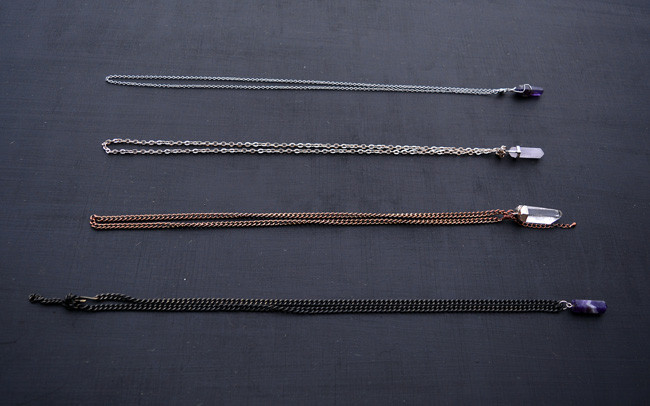 DIY Crystal Necklace