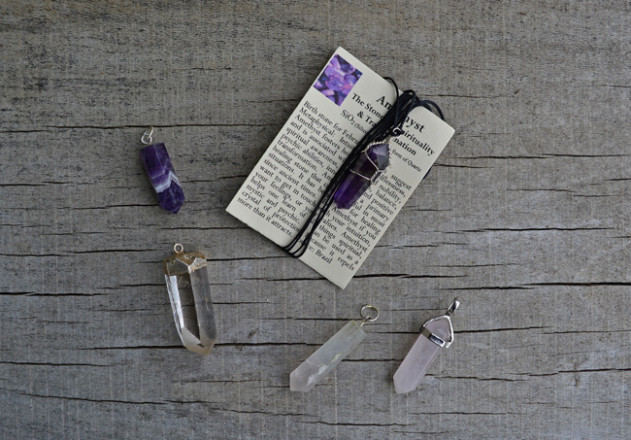 DIY Crystal Necklace