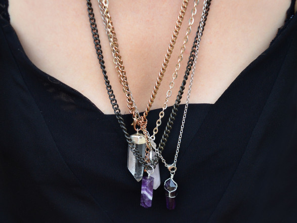 DIY Crystal Necklace