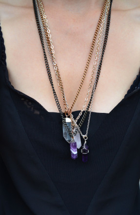 DIY Crystal Necklace