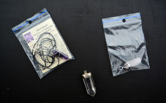 DIY Crystal Necklace