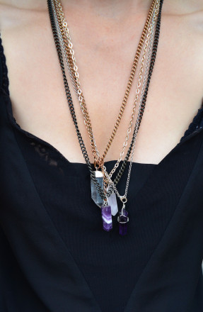 DIY Crystal Necklace
