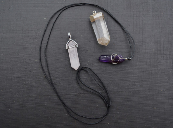 DIY Crystal Necklace