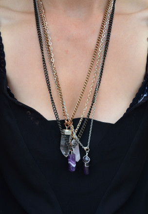 DIY Crystal Necklace