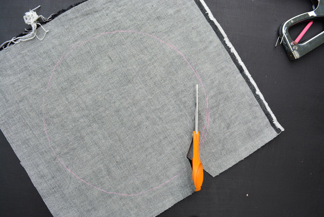 How to Reupholster a Stool - The Easy Way