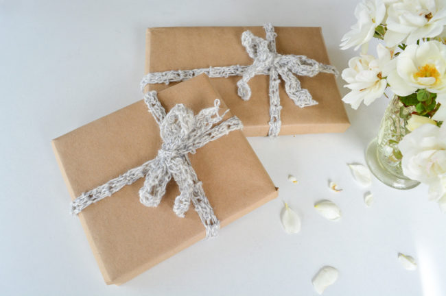 Crochet Gift Wrap Ribbon - Threadbarecloak.com