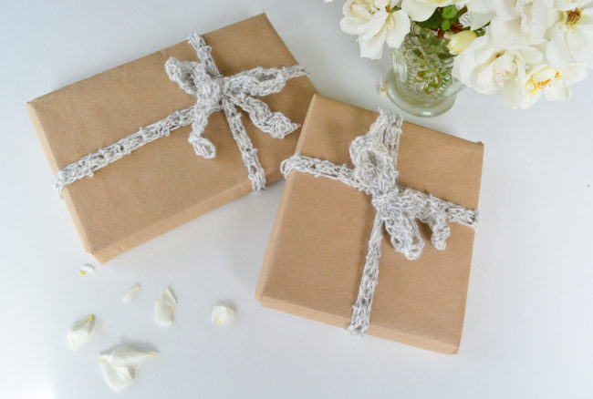 Crochet Gift Wrap Ribbon - Threadbarecloak.com