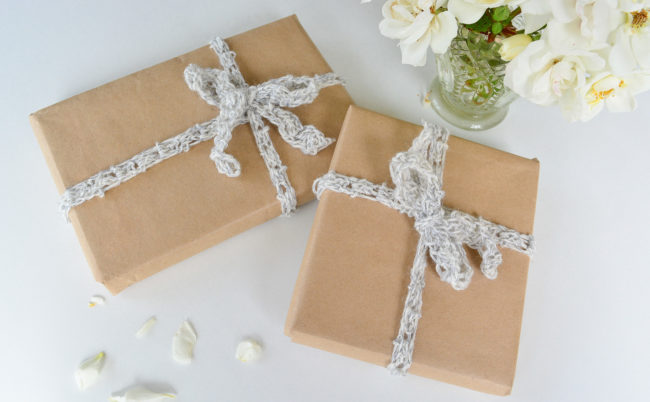 Crochet Gift Wrap Ribbon - Threadbarecloak.com
