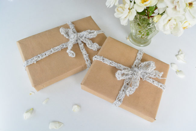 Crochet Gift Wrap Ribbon - Threadbarecloak.com