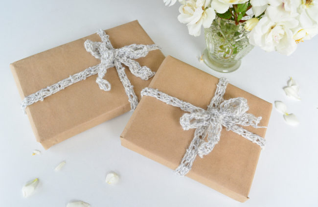Crochet Gift Wrap Ribbon - Threadbarecloak.com