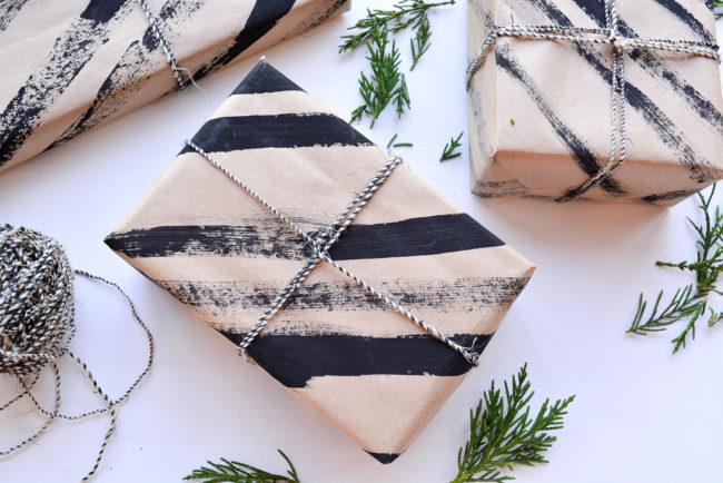 DIY - How to make your own gift wrap - Threadbare Cloak