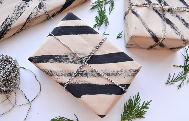 DIY - How to make your own gift wrap - Threadbare Cloak