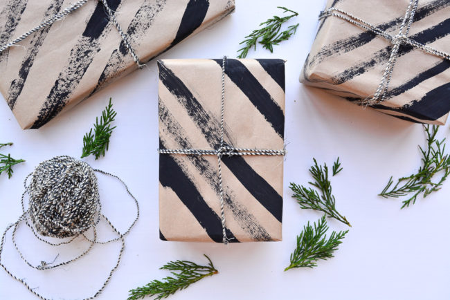 DIY GIFTS | Make Your Own Wrapping Paper - Threadbraecloak.com